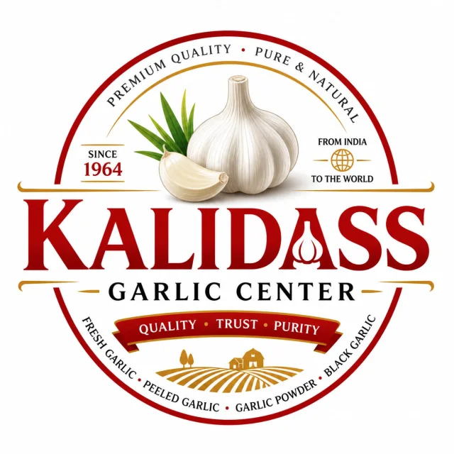 Kalidass Garlic Center logo