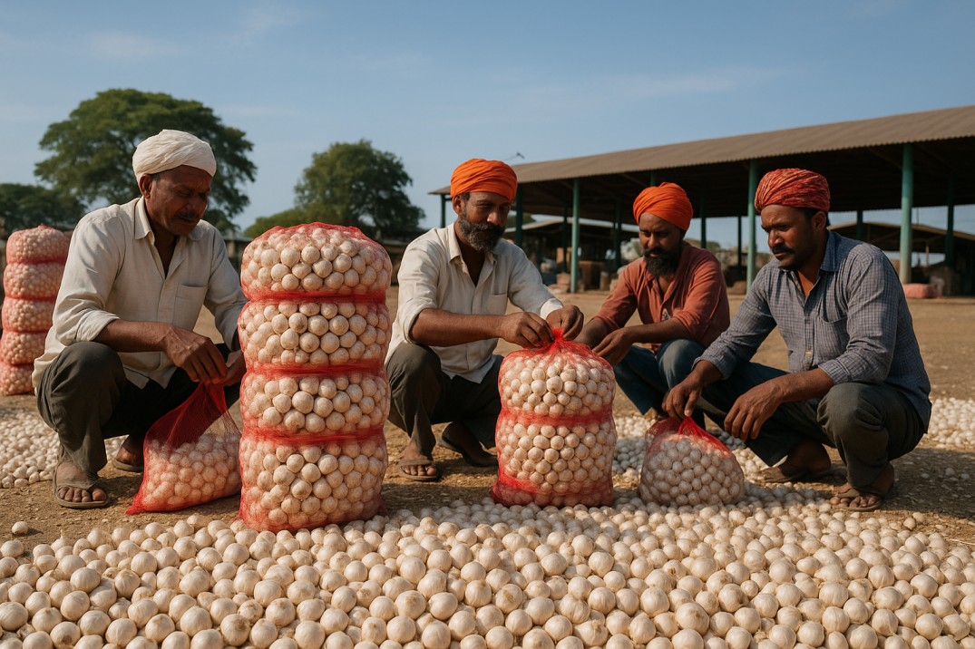 🧄 White Fresh Garlic