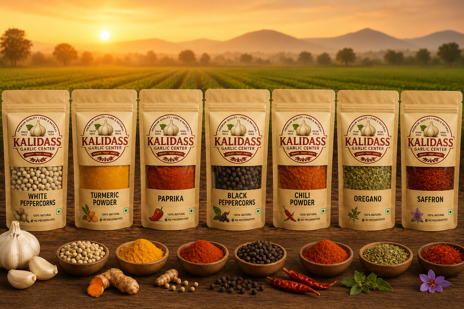 All in One Spice Display Description
